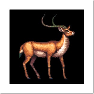 Pixel Antelope Posters and Art